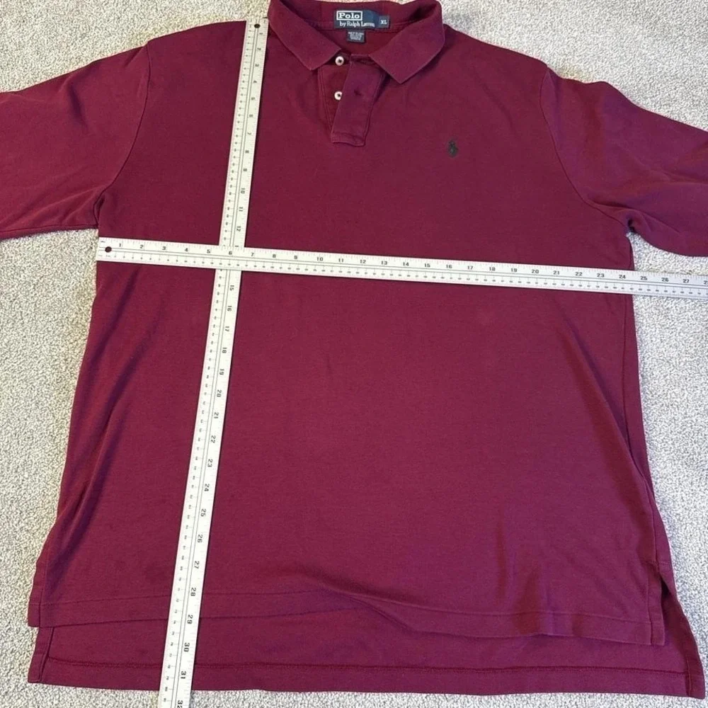 Vintage 90s Polo Ralph Lauren Long Sleeve Shirt XL 100% Cotton